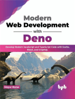 Modern Web Development with Deno: Develop Modern JavaScript and TypeScript Code with Svelte, React, and GraphQL (English Edition)