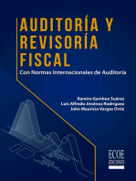 Auditoría y revisoría fiscal: Con normas internacionales de auditoría