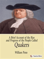 A Brief Account of the Rise and Progress of the People Called Quakers