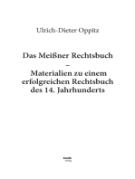 Das Meißner Rechtsbuch: Materialien zu einem erfolgreichen Rechtsbuch des 14. Jahrhunderts