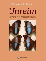 Unreim: Lyrische Miniaturen