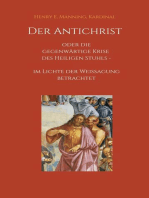 Der Antichrist oder die gegenwärtige Krise des Heiligen Stuhls