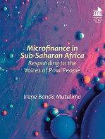 Microfinance in Sub-Saharan Africa: Responding to the Voices of Poor People