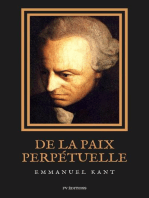 De la Paix Perpétuelle: Essai philosophique - Éléments métaphysiques de la doctrine du droit