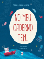 No meu caderno tem