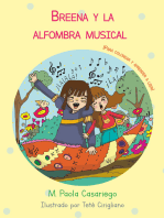 Brenna y la alfombra musical: ¡Para colorear y aprender a leer!