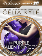 The Purple Alien Prince's Pregnant Captive