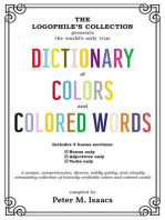 The Dictionary of Colors and Colored Words