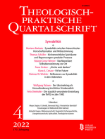 Synodalität: Theologisch-praktische Quartalschrift 4/2022