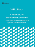 Conception for Procurement Excellence: The performance profile and degree of digitalization of procurement