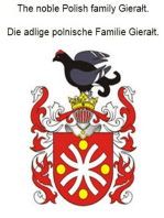 The noble Polish family Gieralt. Die adlige polnische Familie Gieralt.