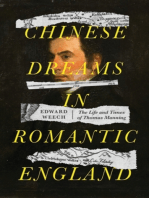 Chinese dreams in Romantic England: The life and times of Thomas Manning