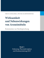 Wirksamkeit und Nebenwirkungen von Arzneimitteln: Kommentar zur Rechtsprechung