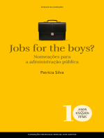 Jobs for the boys? As nomeações para o topo da administração pública