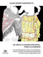 Se não é a canção nacional, para lá caminha: a presentificação da nação na construção do samba e do fado como símbolos identitários no Brasil e em Portugal (1890-1942)