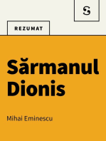 Sărmanul Dionis - Rezumat