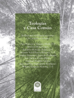 Teologías y Casa Común.: Reflexiones teológicas en torno a la cuestión ecológica