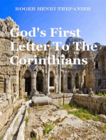 God's First Letter To The Corinthians