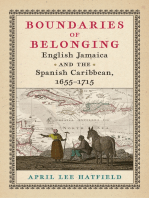 Boundaries of Belonging: English Jamaica and the Spanish Caribbean, 1655–1715