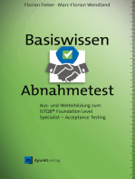 Basiswissen Abnahmetest: Aus- und Weiterbildung zum ISTQB® Foundation Level Specialist – Acceptance Testing