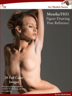 Art Models MonikaT031: Figure Drawing Pose Reference