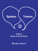 Spoken Tokens: A Short Book of Vocal Verse