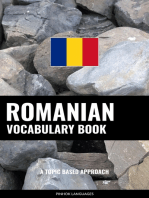 Romanian Vocabulary Book: A Topic Based Approach