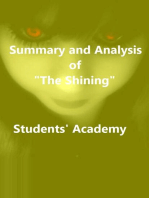 Summary and Analysis of "The Shining"
