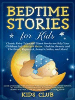Bedtime Stories For Kids: Classic Fairy Tales and Short Stories to Help Your Children Fall Asleep & Relax. Aladdin, Beauty and The Beast, Rapunzel, Aesop's Fables, and More!