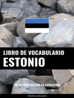 Libro de Vocabulario Estonio: Un Método Basado en Estrategia