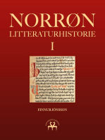 Norrøn litteraturhistorie I: Den oldnorske og oldislandske litteraturs historie