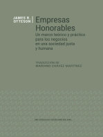 <![CDATA[Empresas honorables]]>: <![CDATA[Un marco teórico y práctico para los negocios en una sociedad justa y humana]]>