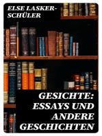 Gesichte: Essays und andere Geschichten