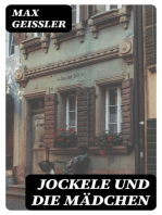 Jockele und die Mädchen: Roman aus dem heutigen Weimar