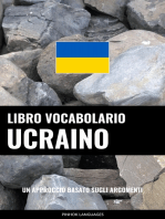 Libro Vocabolario Ucraino: Un Approccio Basato sugli Argomenti