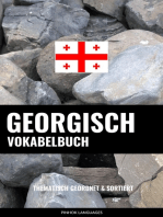 Georgisch Vokabelbuch: Thematisch Gruppiert & Sortiert