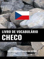 Livro de Vocabulário Checo: Uma Abordagem Focada Em Tópicos