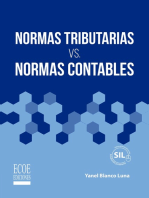 Normas tributarias vs. Normas contables: Normas contables