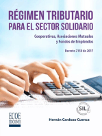 Régimen tributario para el sector solidario