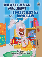 Volim kad je moja soba uredna I Love to Keep My Room Clean: Serbian English Bilingual Collection
