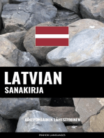 Latvian sanakirja: Aihepohjainen lähestyminen