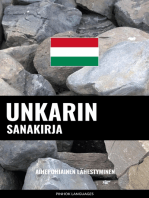 Unkarin sanakirja: Aihepohjainen lähestyminen