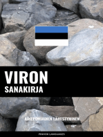 Viron sanakirja: Aihepohjainen lähestyminen