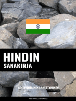Hindin sanakirja: Aihepohjainen lähestyminen