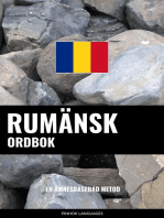 Rumänsk ordbok: En ämnesbaserad metod