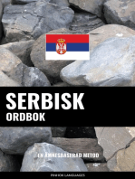 Serbisk ordbok: En ämnesbaserad metod