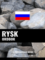 Rysk ordbok: En ämnesbaserad metod