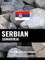 Serbian sanakirja: Aihepohjainen lähestyminen