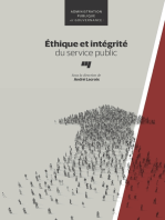 Éthique et intégrité du service public