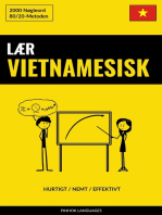 Lær Vietnamesisk - Hurtigt / Nemt / Effektivt: 2000 Nøgleord